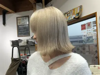 ミディアム カラー 馬場 涼平のヘアスタイル