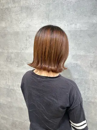 ミディアム U-ra NAMIのヘアスタイル