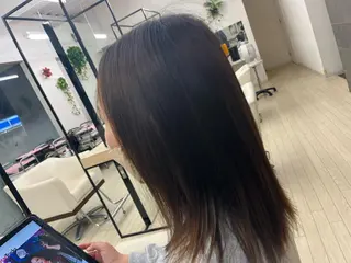 ロング 森下 舜介のヘアスタイル
