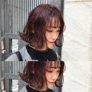 ショート カラー メンズヘア特化 崎田 成人のヘアスタイル