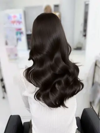 ロング カラー 透明感カラー×韓国 ヘア  Kiraのヘアスタイル