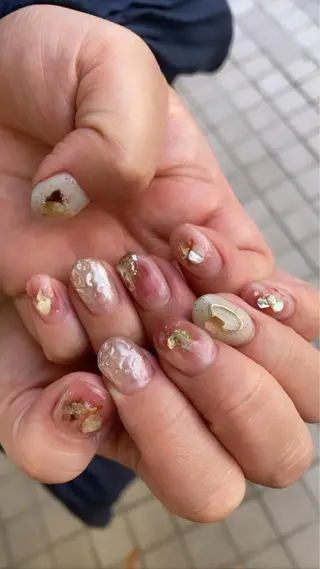 ショート 小山 羽奈のネイルデザイン