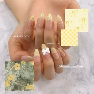 ネイル BIANCA 🖤 NISHIMURAのネイルデザイン