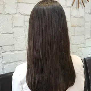 セミロング カラー 🥛洒落髪小顔cut なら龍崎🥛のヘアスタイル