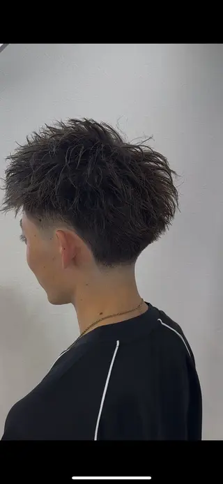 パーマ メンズ 💎メンズカット ／フェザー／細野💎のヘアスタイル