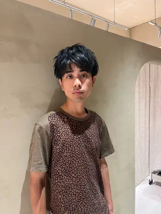 メンズ メンズ／顔周りカ ット中目黒akaneのヘアスタイル
