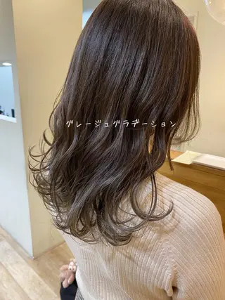 ロング CASANE 大橋康智のヘアスタイル
