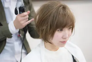 ミディアム 縮毛矯正/デジパ 髪質改善/相内建人のヘアスタイル