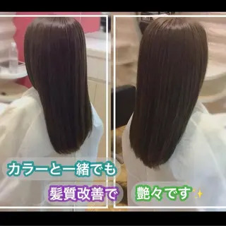 ロング カラー KON｜ごまかさない 艶。酸熱×精密カットのヘアスタイル