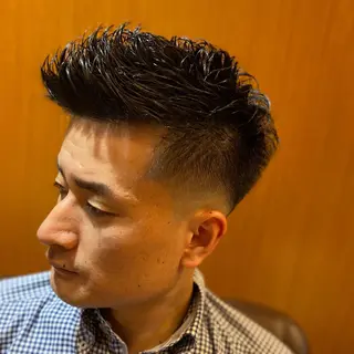 パーマ メンズ たけ しまのヘアスタイル