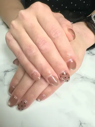ミディアム La vieのネイルデザイン