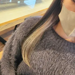 ロング カラー シールエクステ🎀 ホシノ🕒ユウカのヘアスタイル