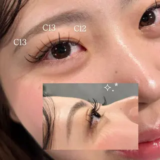 マツエク・マツパ NEWOPEN🎀 UYU新宿サロンHPのマツエク・マツパデザイン