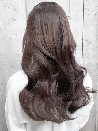 ロング カラー ヘアアレンジ 縮毛矯正特化 指名No.1shunのヘアスタイル