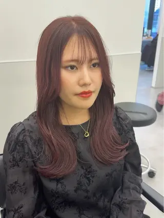 ロング 韓国ヘア🇰🇷 スズキのヘアスタイル