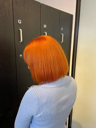 カラー ブリーチカラー特化 ✨️永井諒のヘアスタイル