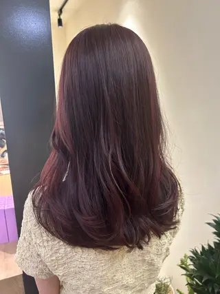 ロング カラー hubhair レイヤー/透明感のヘアスタイル