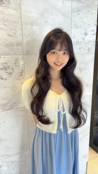 ロング hitomi ♡ 自由が丘アシスタントのヘアスタイル