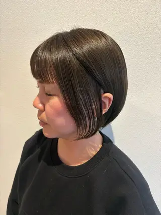 ショート 熊谷 鈴のヘアスタイル
