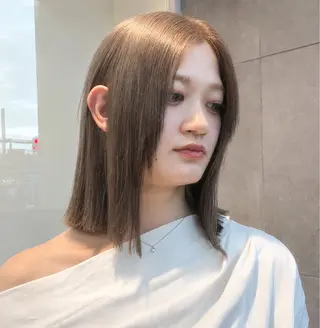 ミディアム カラー momo/ダブル カラー🧚♂️のヘアスタイル