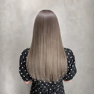 ロング カラー Aina ʚ透明感ɞ ブリーチ特化✨艶感のヘアスタイル