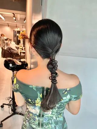 ヘアアレンジ Azu🩰/アレンジ /透明感カラー🎀/のヘアスタイル