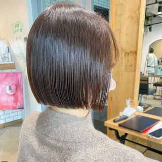 ショート レイヤー/大人ボブ| ワタナベ リョウカのヘアスタイル
