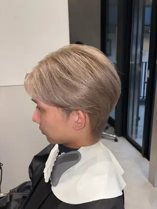 ショート カラー メンズ 吉武 茂暉のヘアスタイル