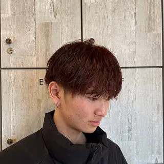 カラー メンズ 柔らかいbeige ¦韓国¦🩰マユ🩰のヘアスタイル