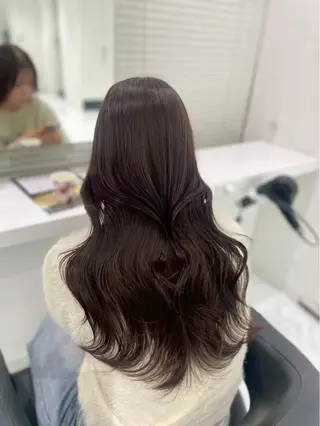 カラー 🩶韓国透明感カラー /Yayoi🩶のヘアスタイル