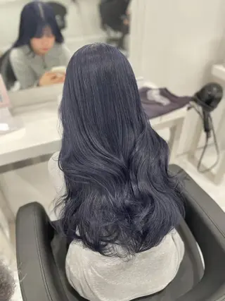 カラー 🩶透髪×モテ髪🩶 FRUITS🏹🩶のヘアスタイル