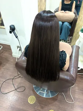 ロング カラー よしだ まゆこのヘアスタイル