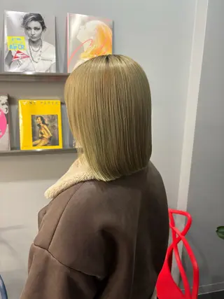 ミディアム LOGUE Harukaのヘアスタイル