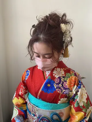 ヘアアレンジ ヘアメイク美容師 ayanoのヘアスタイル