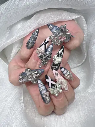 ネイル Lee Nails チップ長さだし専門店のネイルデザイン