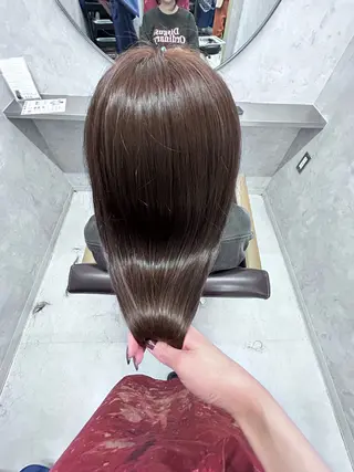 ミディアム カラー NUMBER天王寺 ほたる⭐️のヘアスタイル