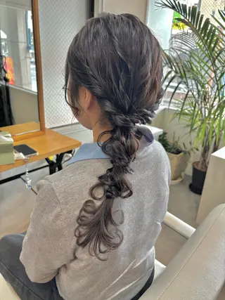 ロング rinrin 天文館のヘアスタイル