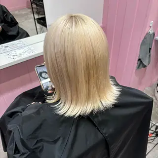 ミディアム カラー メイ ☪️のヘアスタイル