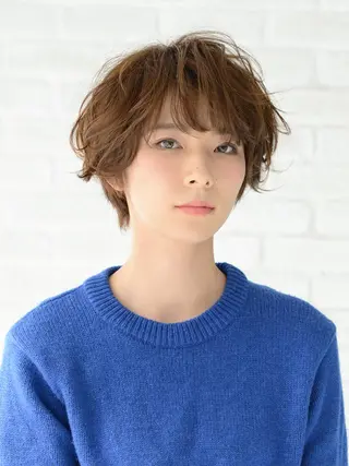 ショート カラー 戸村 世奈のヘアスタイル
