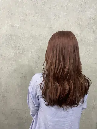 ロング カラー パーマ ヘアアレンジ メンズ キッズ ネイル マツエク・マツパ エビスザキレン／メン ズ／心斎橋🌳のヘアスタイル