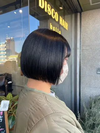 ショート ボブパーマ🧸 /YUNAのヘアスタイル