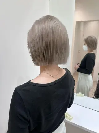 ミディアム むっちー/超高濃度 水素髪質改善サロンのヘアスタイル