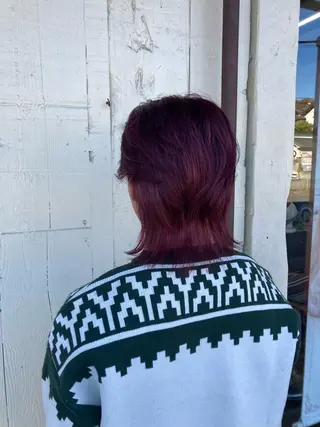 カラー メンズ 生駒のパーマ達人 FEELけんけんのヘアスタイル
