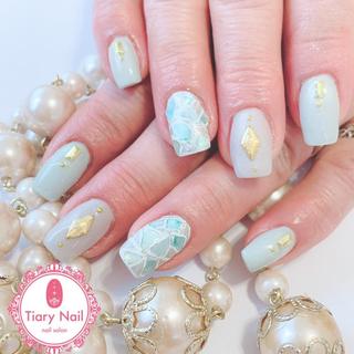 ネイル 💗🪽Tiary Nail🪽💗のネイルデザイン