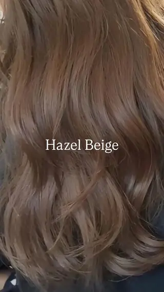 🌙ヘーゼルベージュ レイヤーカット🌙のヘアスタイル