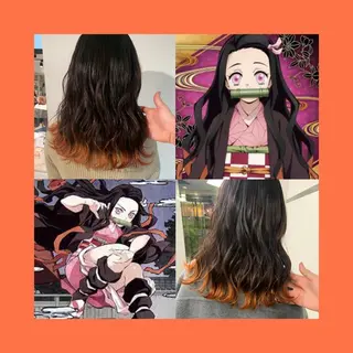 カラー ✨艶ブリーチカラー ✨四ノ宮裕己のヘアスタイル