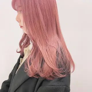 セミロング カラー ヘアアレンジ 天神レイヤーカット No.1💖マユカのヘアスタイル