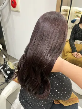ロング カラー ボブ/透明感カラー ✂️ツムギ♡のヘアスタイル