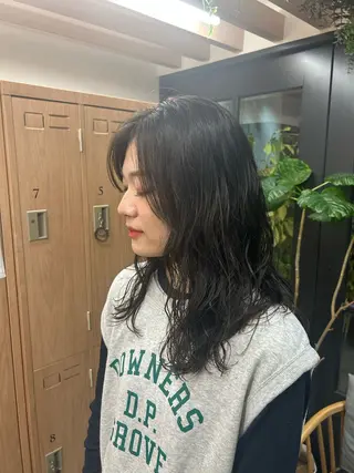 カラー 西新  MAHIRO 🩵🫧艶髪🩵🫧のヘアスタイル