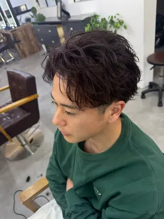 ショート 神 嵩徳のヘアスタイル